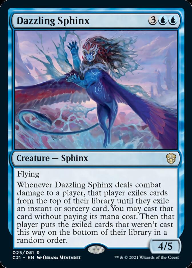 Dazzling Sphinx [Commander 2021] | Game Master's Emporium (The New GME)