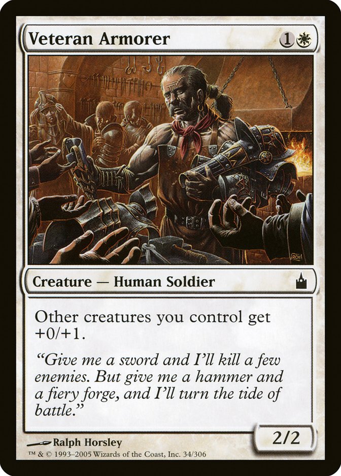 Veteran Armorer [Ravnica: City of Guilds] | Game Master's Emporium (The New GME)
