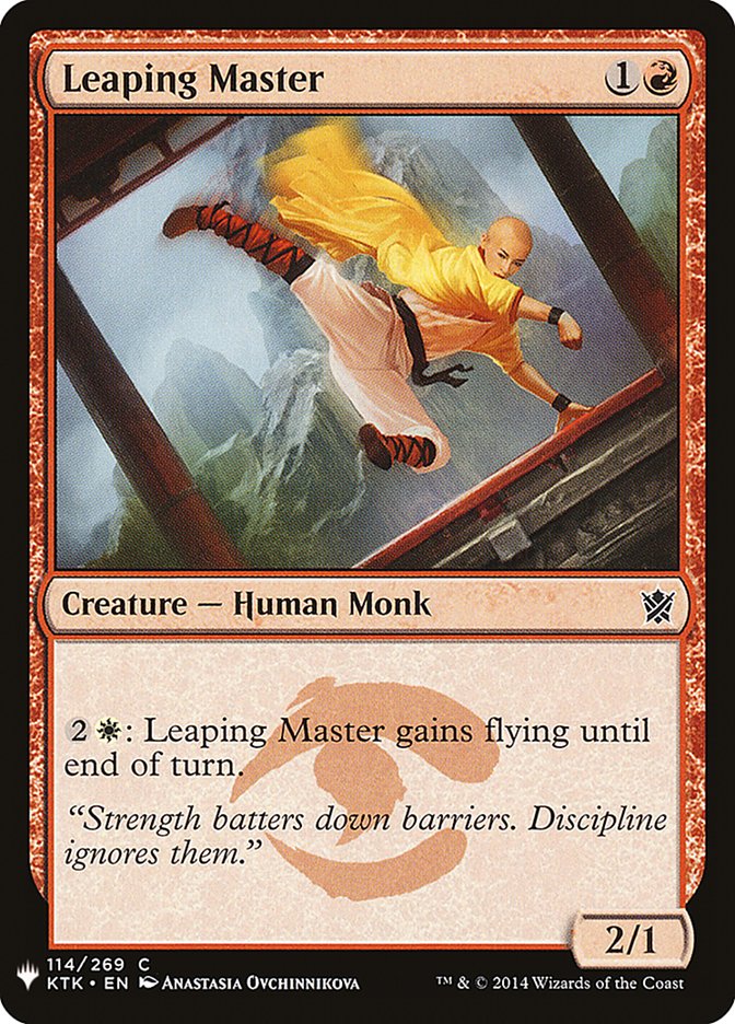 Leaping Master [Mystery Booster] | Game Master's Emporium (The New GME)