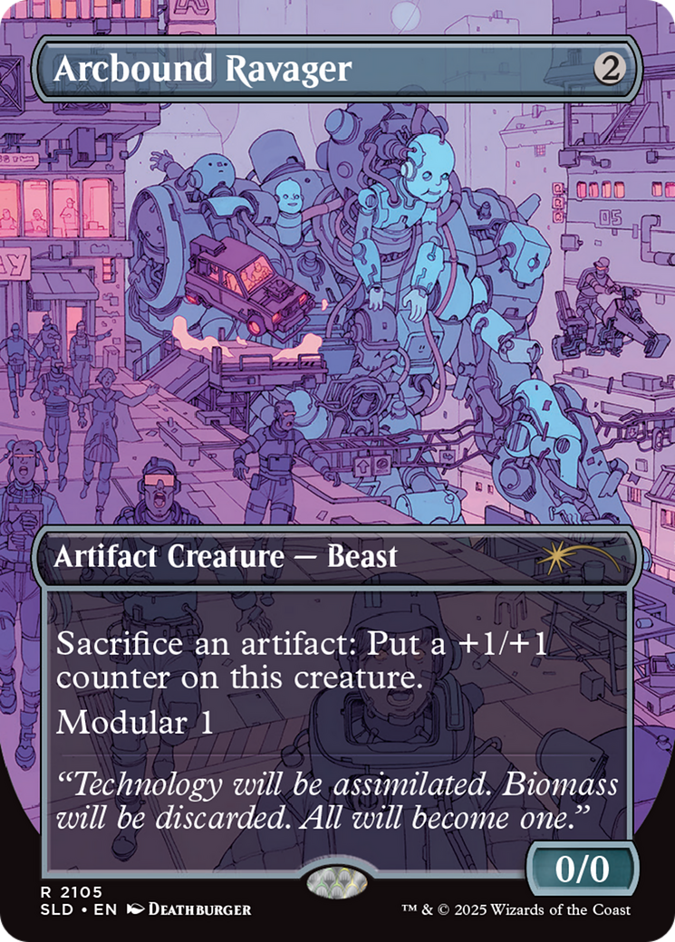 Arcbound Ravager (2105) (Galaxy Foil) [Secret Lair Drop Series] | Game Master's Emporium (The New GME)