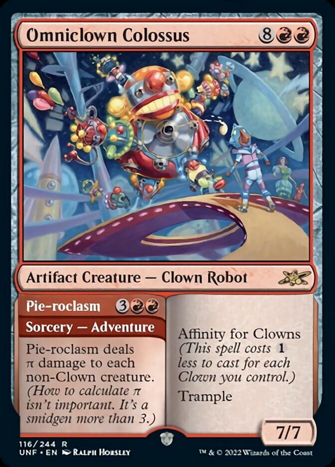 Omniclown Colossus // Pie-roclasm [Unfinity] | Game Master's Emporium (The New GME)