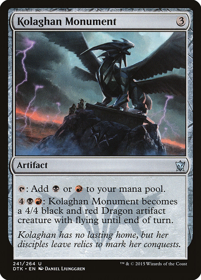 Kolaghan Monument [Dragons of Tarkir] | Game Master's Emporium (The New GME)