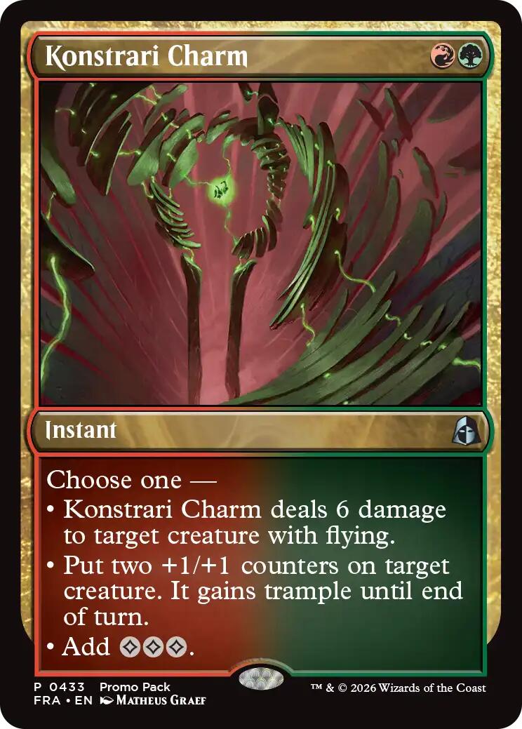 Konstrari Charm [Reality Fracture Promos] | Game Master's Emporium (The New GME)