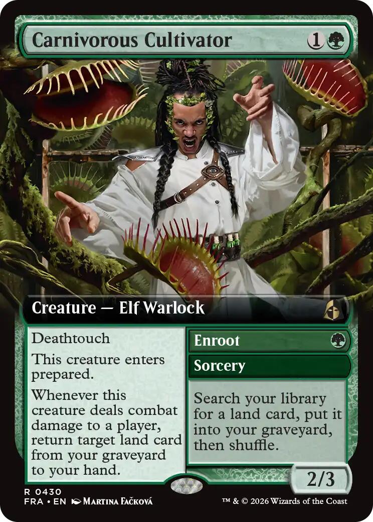 Carnivorous Cultivator (Extended Art) [Reality Fracture] | Game Master's Emporium (The New GME)
