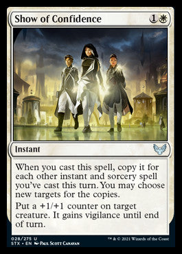 Show of Confidence [Strixhaven: School of Mages] | Game Master's Emporium (The New GME)