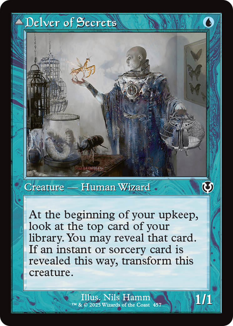 Delver of Secrets // Insectile Aberration (Retro Frame) [Innistrad Remastered] | Game Master's Emporium (The New GME)