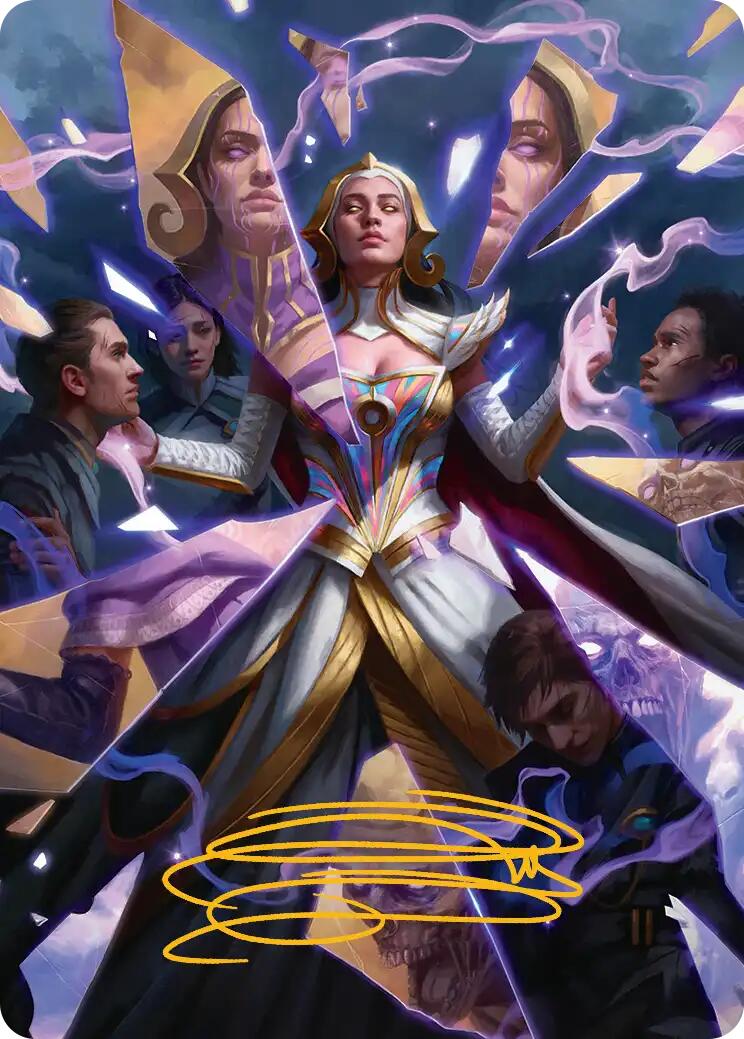 Return to the Light Realms Art Card (5/54) (Gold-Stamped Signature) [Reality Fracture Art Series] | Game Master's Emporium (The New GME)