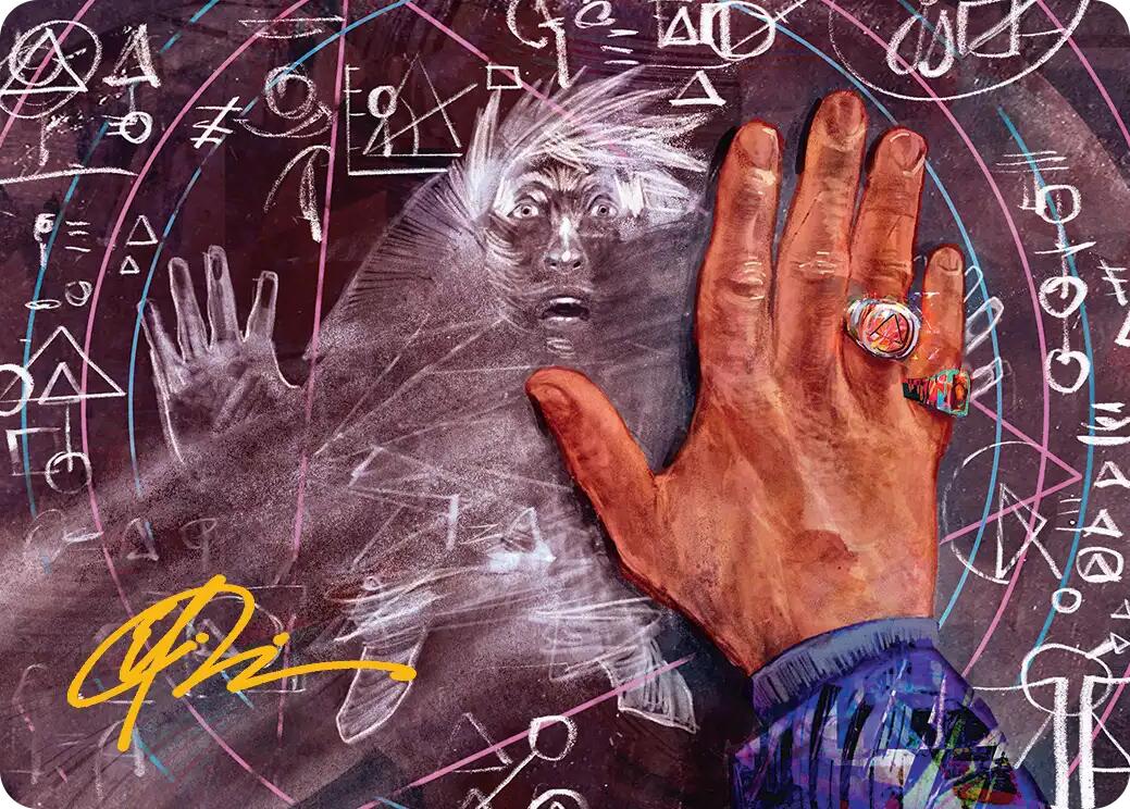 Solve for Disappointment Art Card (Gold-Stamped Signature) [Reality Fracture Art Series] | Game Master's Emporium (The New GME)
