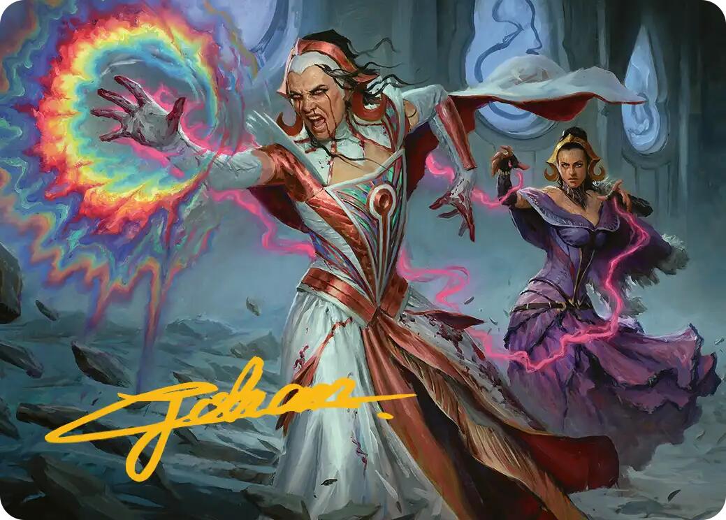 Vindictive Triumph Art Card (Gold-Stamped Signature) [Reality Fracture Art Series] | Game Master's Emporium (The New GME)