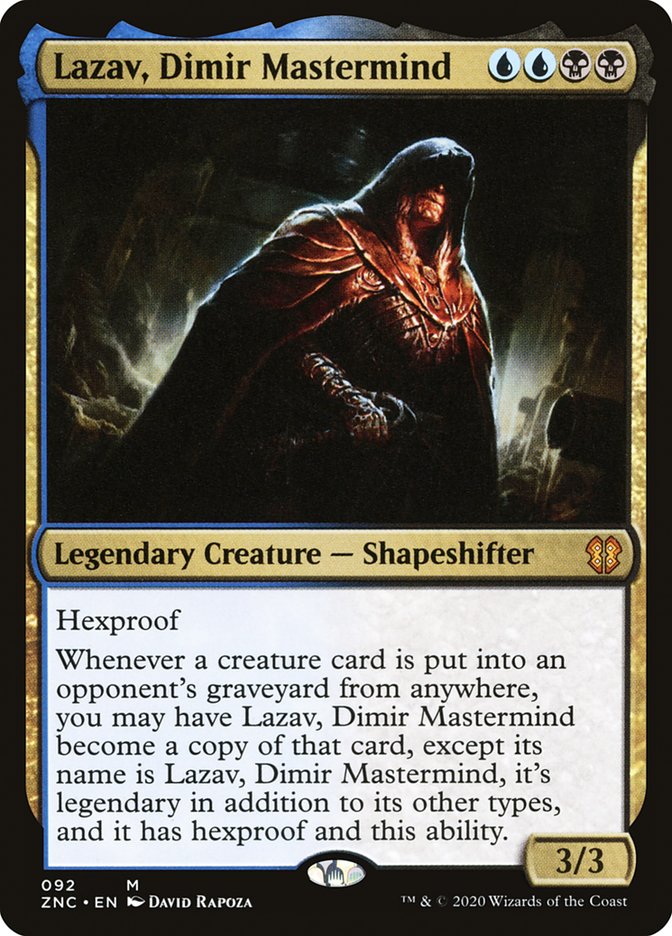 Lazav, Dimir Mastermind [Zendikar Rising Commander] | Game Master's Emporium (The New GME)
