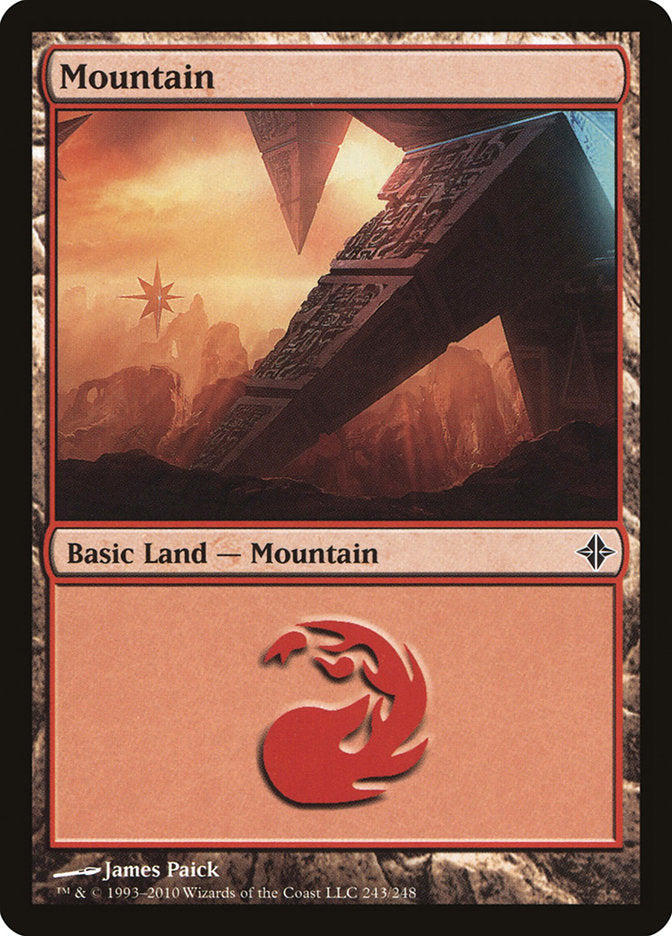 Mountain (243) [Rise of the Eldrazi] | Game Master's Emporium (The New GME)