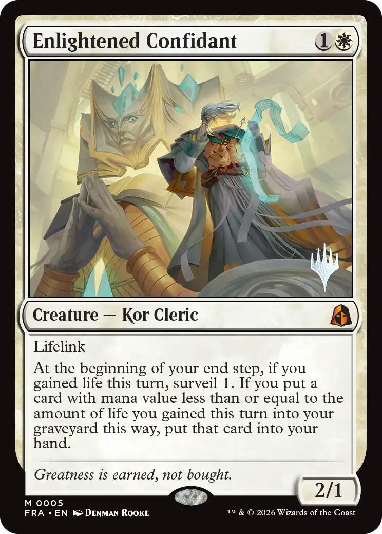 Enlightened Confidant [Reality Fracture Promos] | Game Master's Emporium (The New GME)