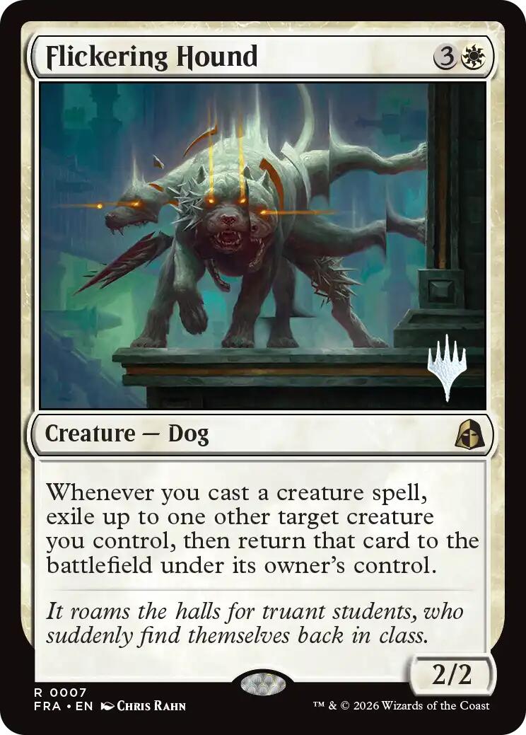 Flickering Hound [Reality Fracture Promos] | Game Master's Emporium (The New GME)