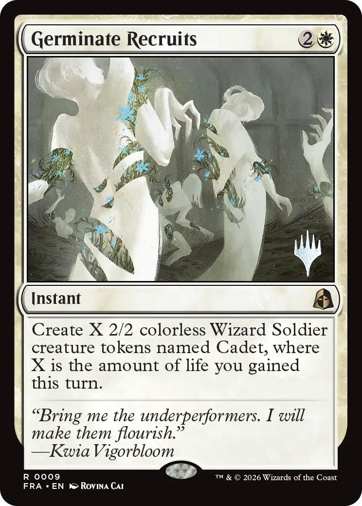 Germinate Recruits [Reality Fracture Promos] | Game Master's Emporium (The New GME)