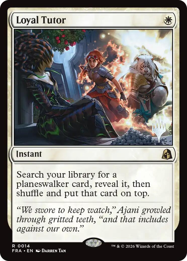Loyal Tutor [Reality Fracture Promos] | Game Master's Emporium (The New GME)
