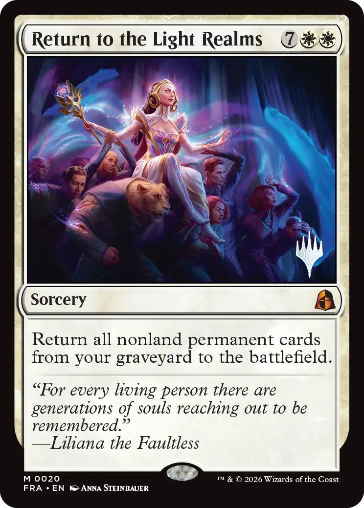 Return to the Light Realms [Reality Fracture Promos] | Game Master's Emporium (The New GME)