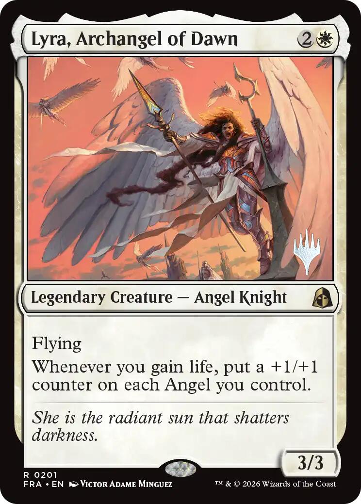 Lyra, Archangel of Dawn [Reality Fracture Promos] | Game Master's Emporium (The New GME)