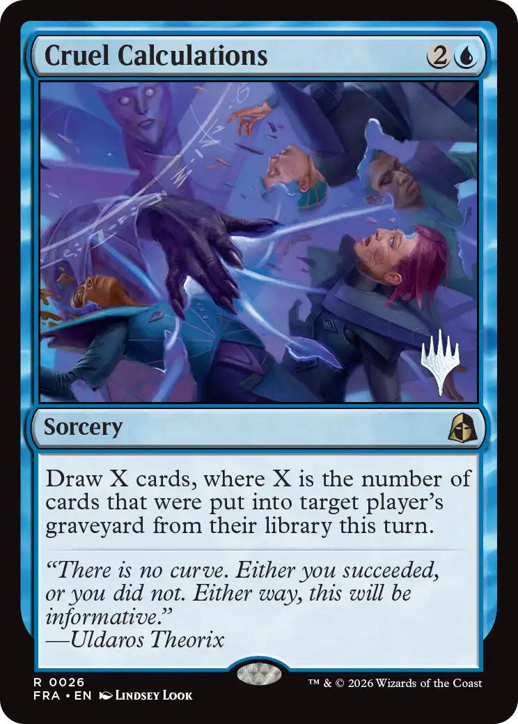 Cruel Calculations [Reality Fracture Promos] | Game Master's Emporium (The New GME)