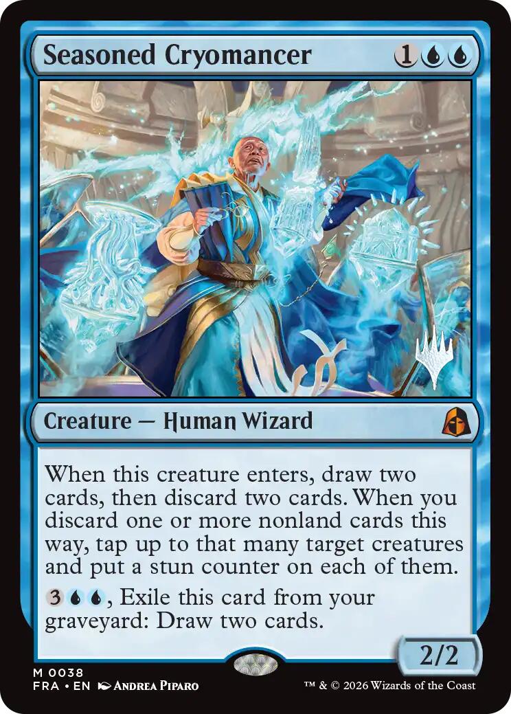 Seasoned Cryomancer [Reality Fracture Promos] | Game Master's Emporium (The New GME)