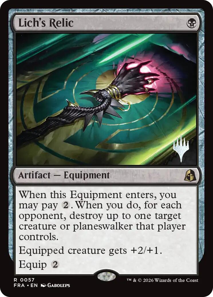 Lich's Relic [Reality Fracture Promos] | Game Master's Emporium (The New GME)