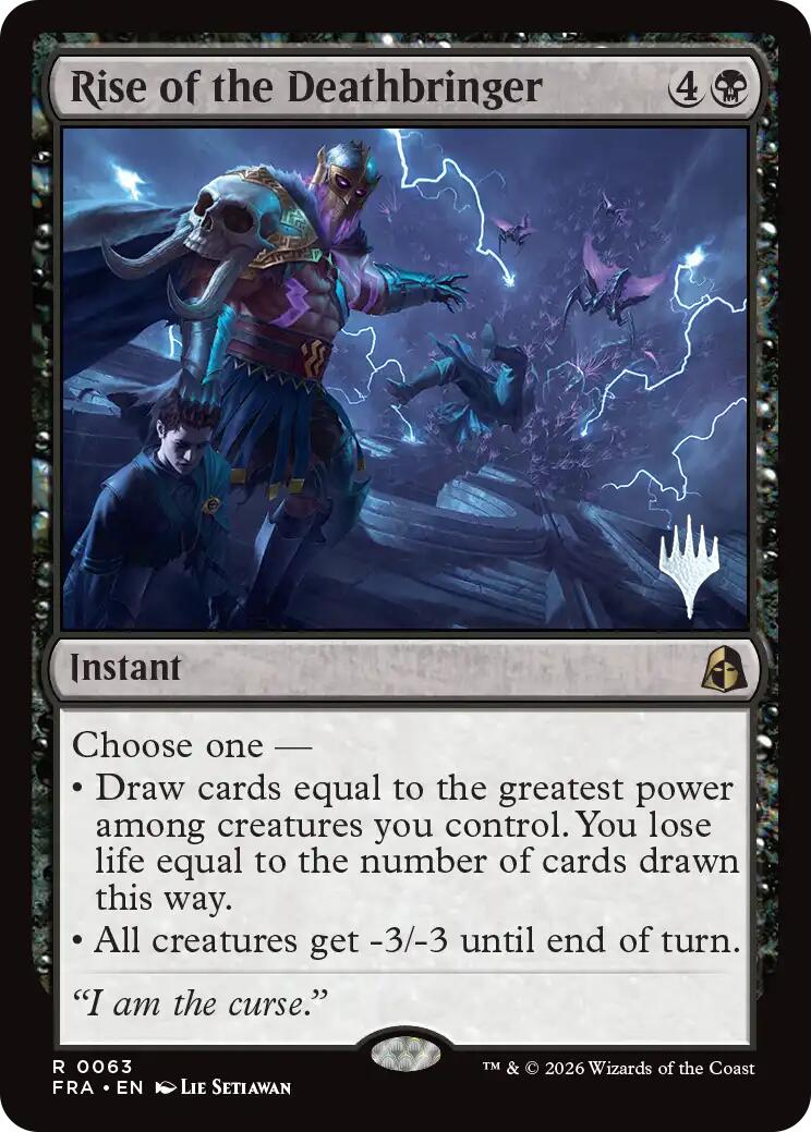 Rise of the Deathbringer [Reality Fracture Promos] | Game Master's Emporium (The New GME)