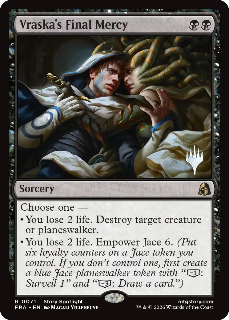 Vraska's Final Mercy [Reality Fracture Promos] | Game Master's Emporium (The New GME)