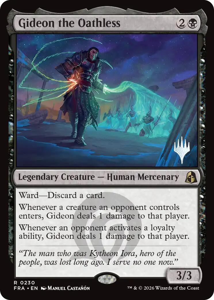 Gideon the Oathless [Reality Fracture Promos] | Game Master's Emporium (The New GME)