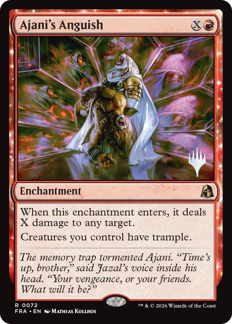 Ajani's Anguish [Reality Fracture Promos] | Game Master's Emporium (The New GME)