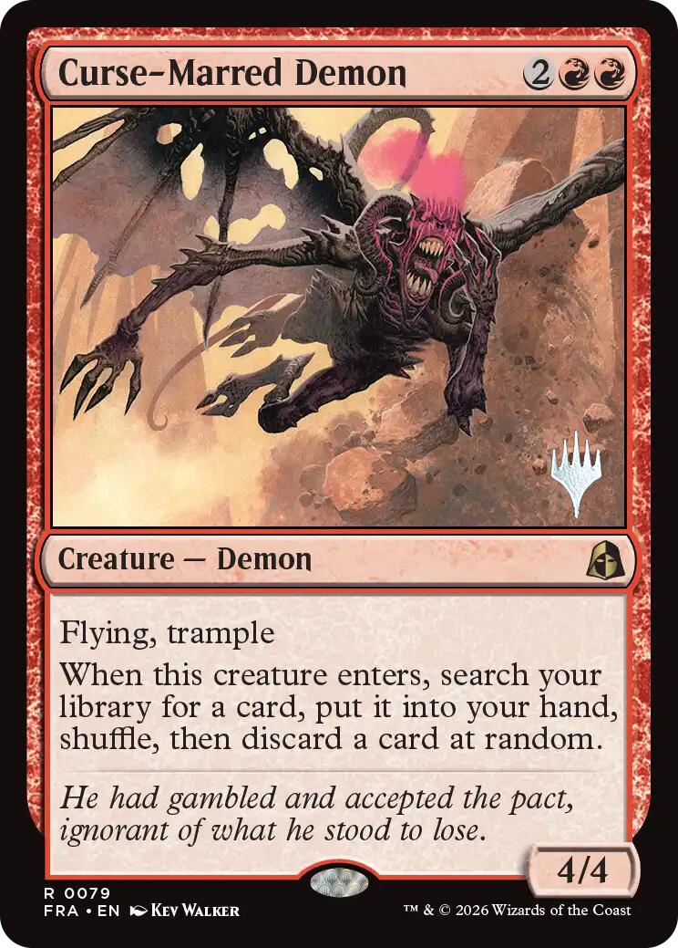 Curse-Marred Demon [Reality Fracture Promos] | Game Master's Emporium (The New GME)