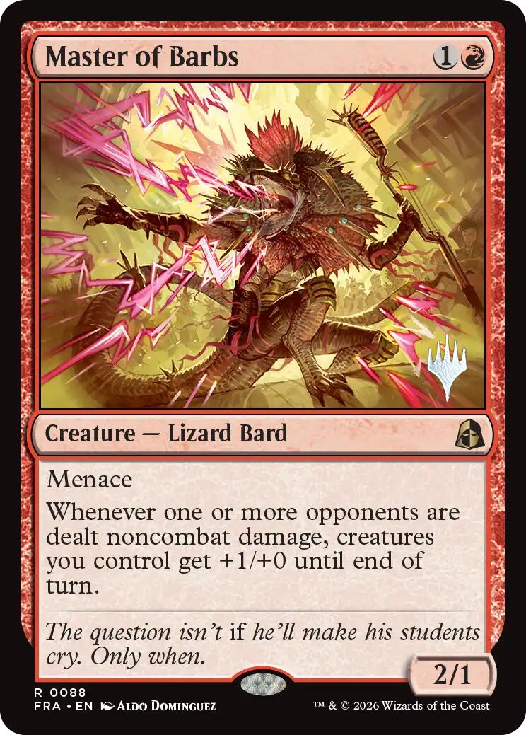 Master of Barbs [Reality Fracture Promos] | Game Master's Emporium (The New GME)