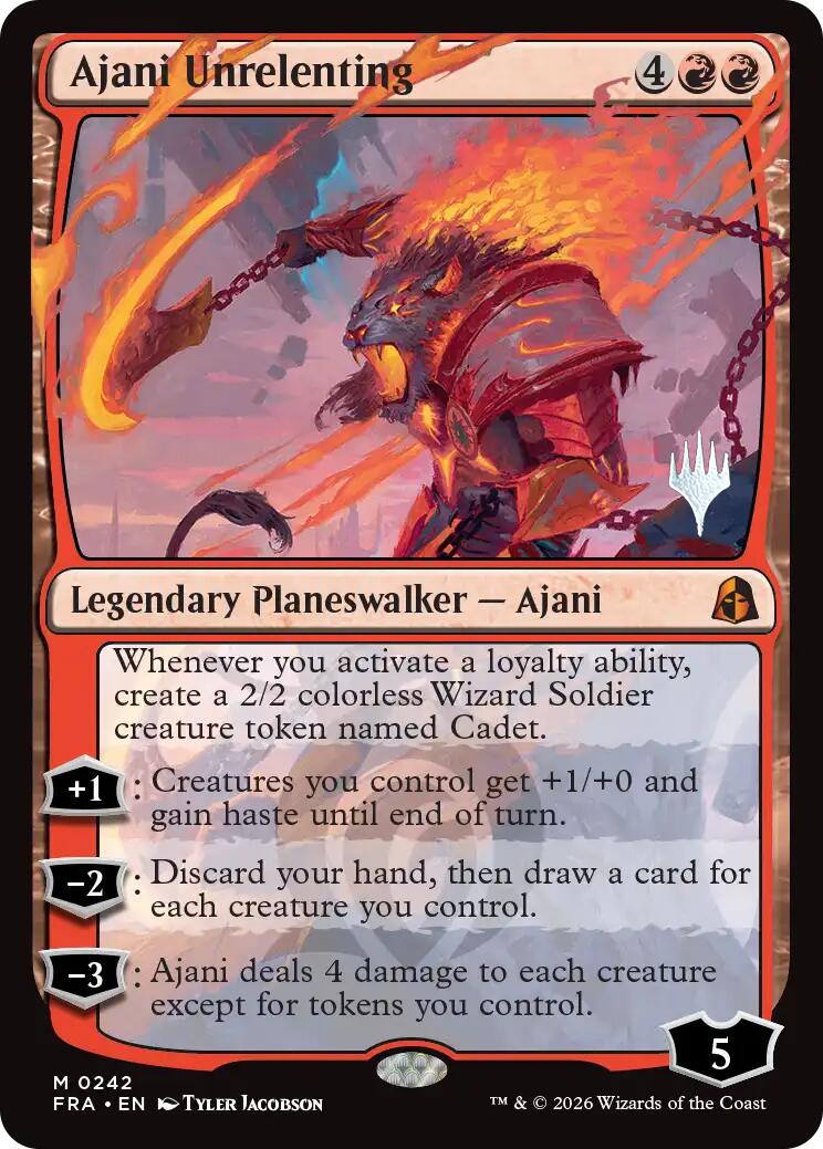 Ajani Unrelenting [Reality Fracture Promos] | Game Master's Emporium (The New GME)