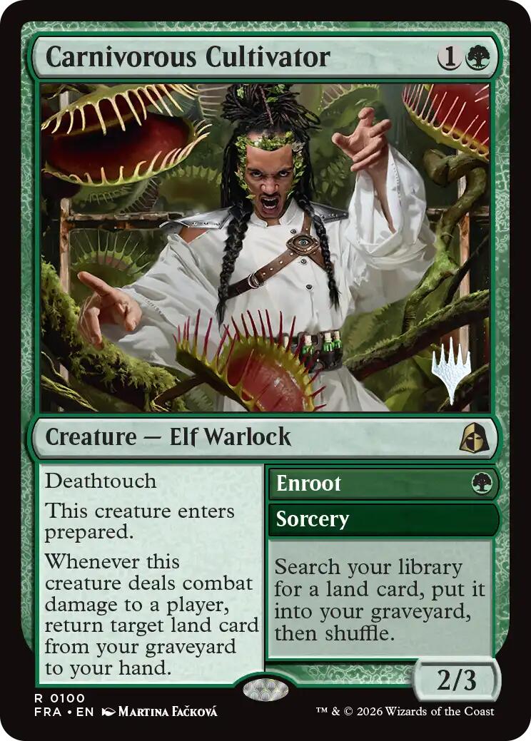 Carnivorous Cultivator [Reality Fracture Promos] | Game Master's Emporium (The New GME)