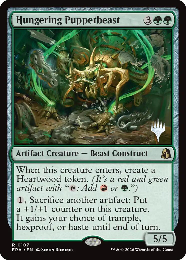 Hungering Puppetbeast [Reality Fracture Promos] | Game Master's Emporium (The New GME)
