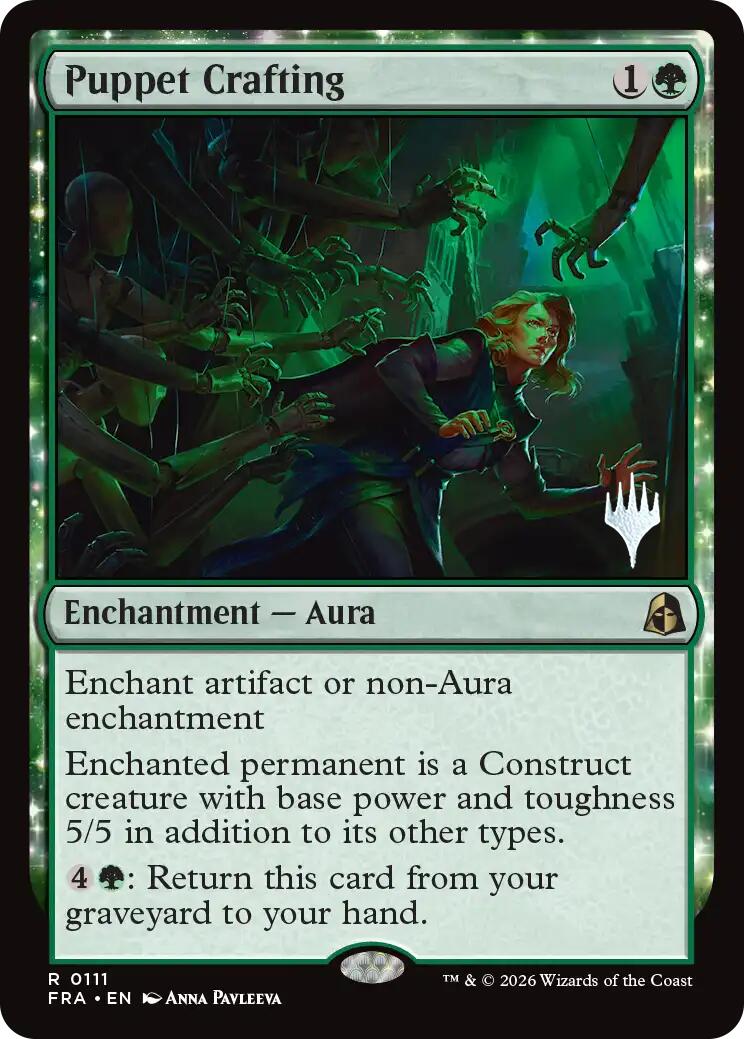 Puppet Crafting [Reality Fracture Promos] | Game Master's Emporium (The New GME)