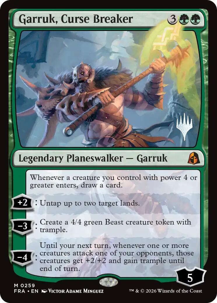 Garruk, Curse Breaker [Reality Fracture Promos] | Game Master's Emporium (The New GME)