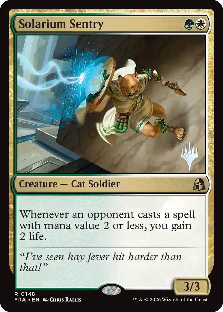 Solarium Sentry [Reality Fracture Promos] | Game Master's Emporium (The New GME)