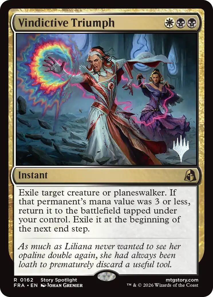 Vindictive Triumph [Reality Fracture Promos] | Game Master's Emporium (The New GME)