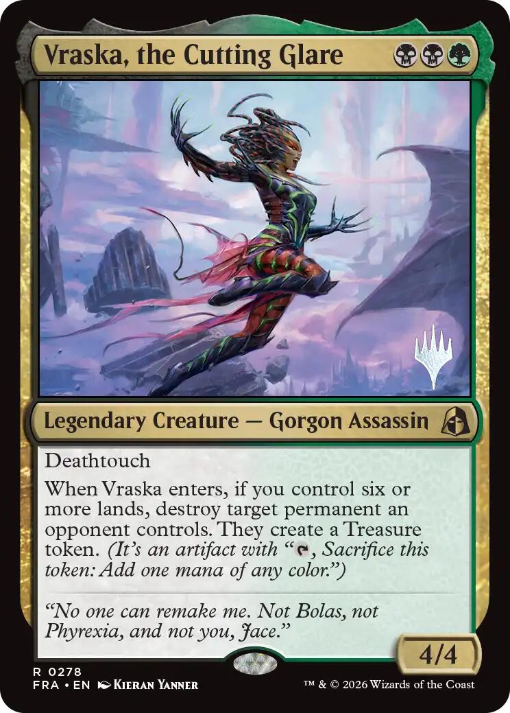 Vraska, the Cutting Glare [Reality Fracture Promos] | Game Master's Emporium (The New GME)