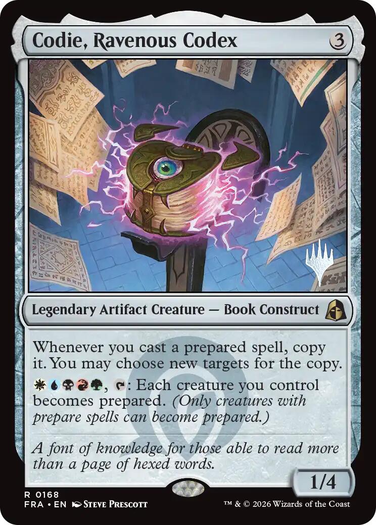 Codie, Ravenous Codex [Reality Fracture Promos] | Game Master's Emporium (The New GME)
