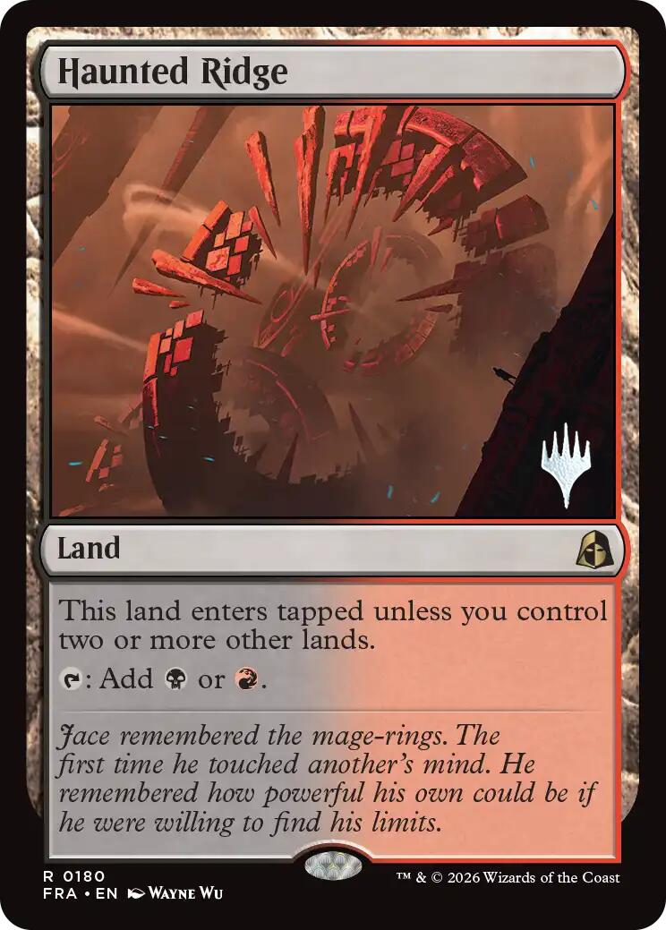 Haunted Ridge [Reality Fracture Promos] | Game Master's Emporium (The New GME)