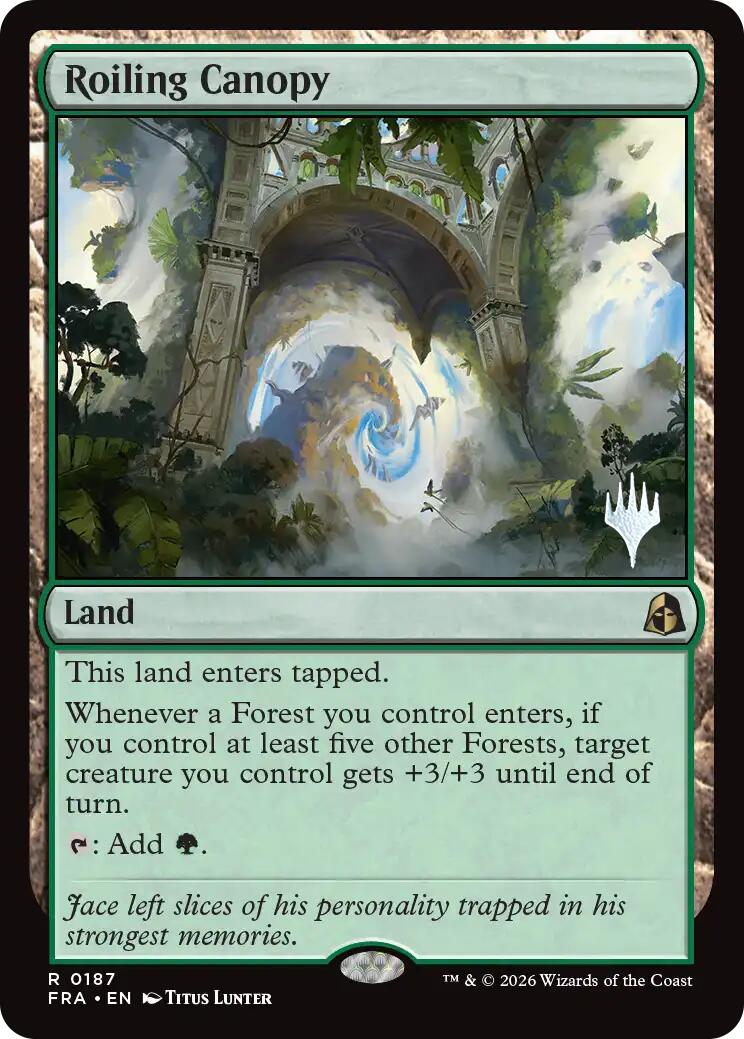 Roiling Canopy [Reality Fracture Promos] | Game Master's Emporium (The New GME)