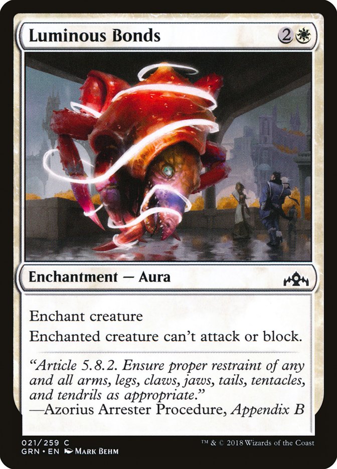 Luminous Bonds [Guilds of Ravnica] | Game Master's Emporium (The New GME)