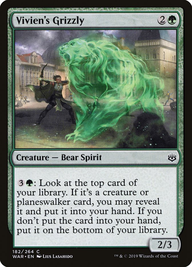 Vivien's Grizzly [War of the Spark] | Game Master's Emporium (The New GME)