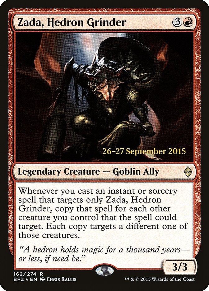 Zada, Hedron Grinder [Battle for Zendikar Prerelease Promos] | Game Master's Emporium (The New GME)