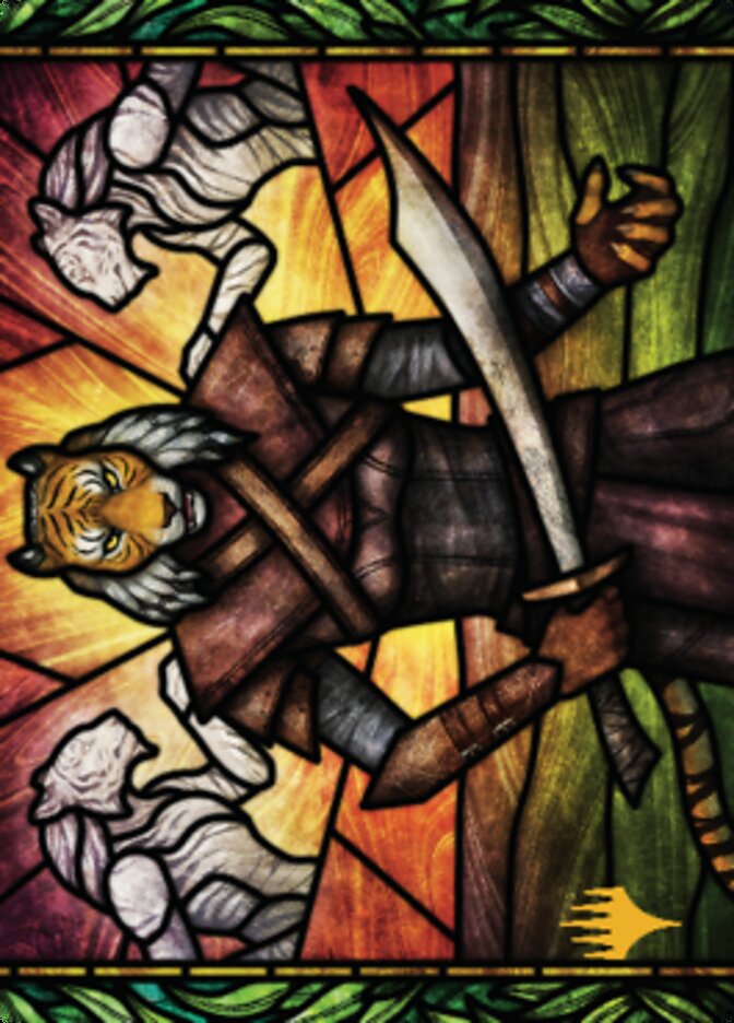 Zar Ojanen, Scion of Efrava Art Card (Gold-Stamped Signature) [Dominaria United Art Series] | Game Master's Emporium (The New GME)