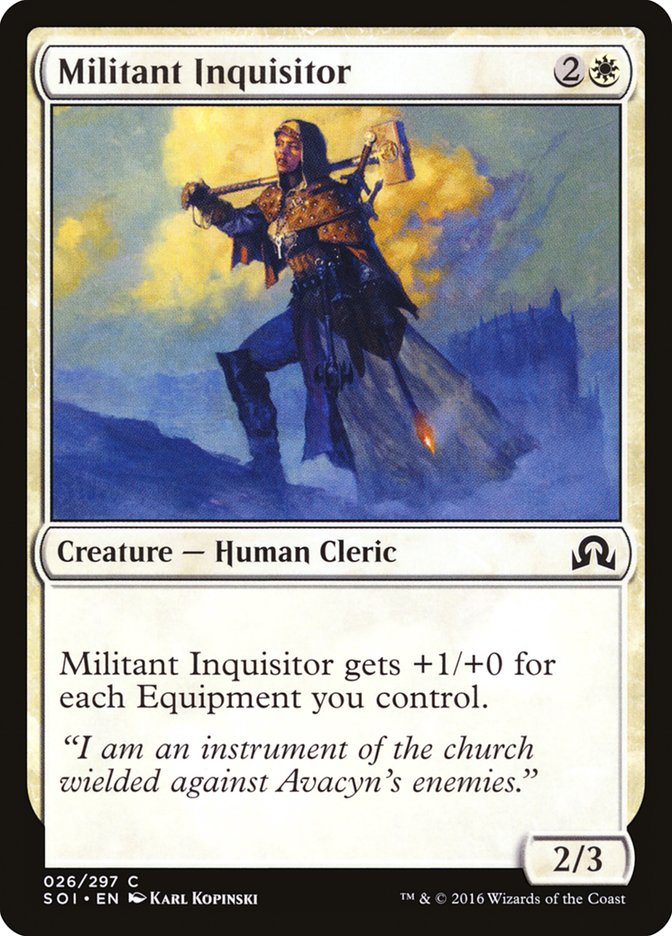 Militant Inquisitor [Shadows over Innistrad] | Game Master's Emporium (The New GME)
