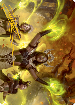Dawnhart Wardens Art Card (Gold-Stamped Signature) [Innistrad: Midnight Hunt Art Series] | Game Master's Emporium (The New GME)