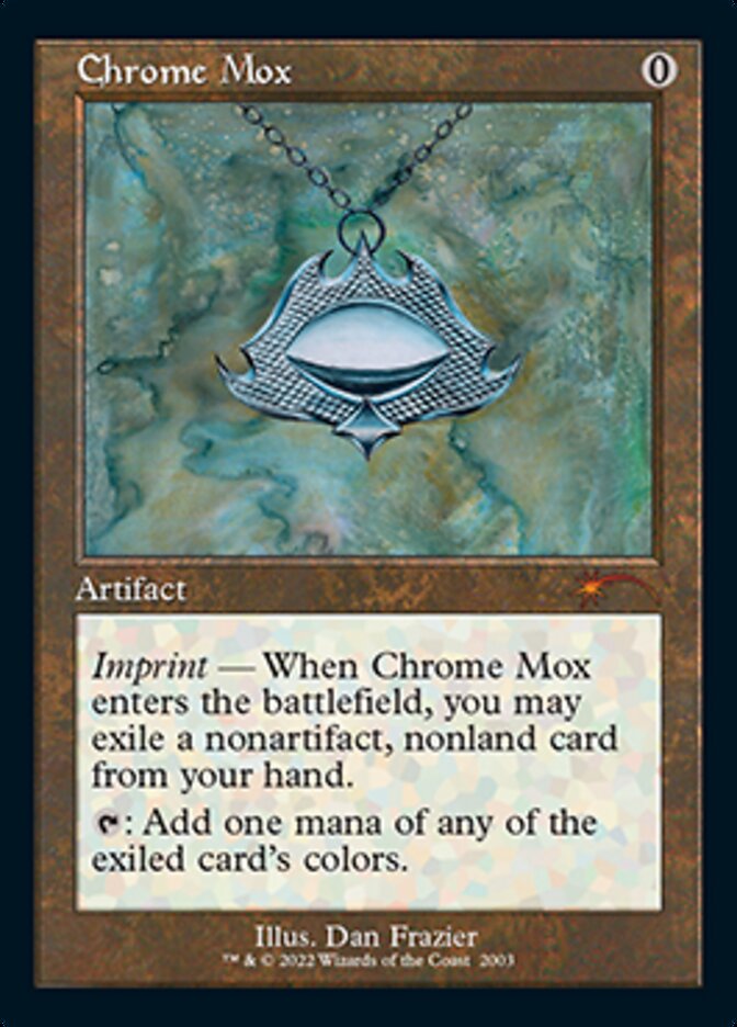 Chrome Mox (Retro) [Secret Lair Countdown Kit] | Game Master's Emporium (The New GME)