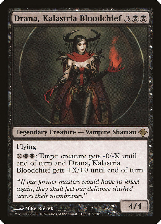 Drana, Kalastria Bloodchief [Rise of the Eldrazi] | Game Master's Emporium (The New GME)