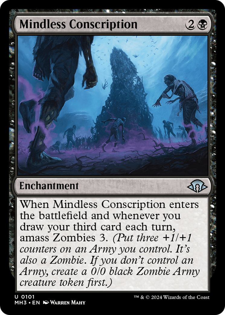 Mindless Conscription [Modern Horizons 3] | Game Master's Emporium (The New GME)